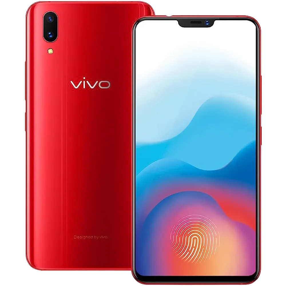 Schlankes Smartphone – Rubinrot – Ansicht 3