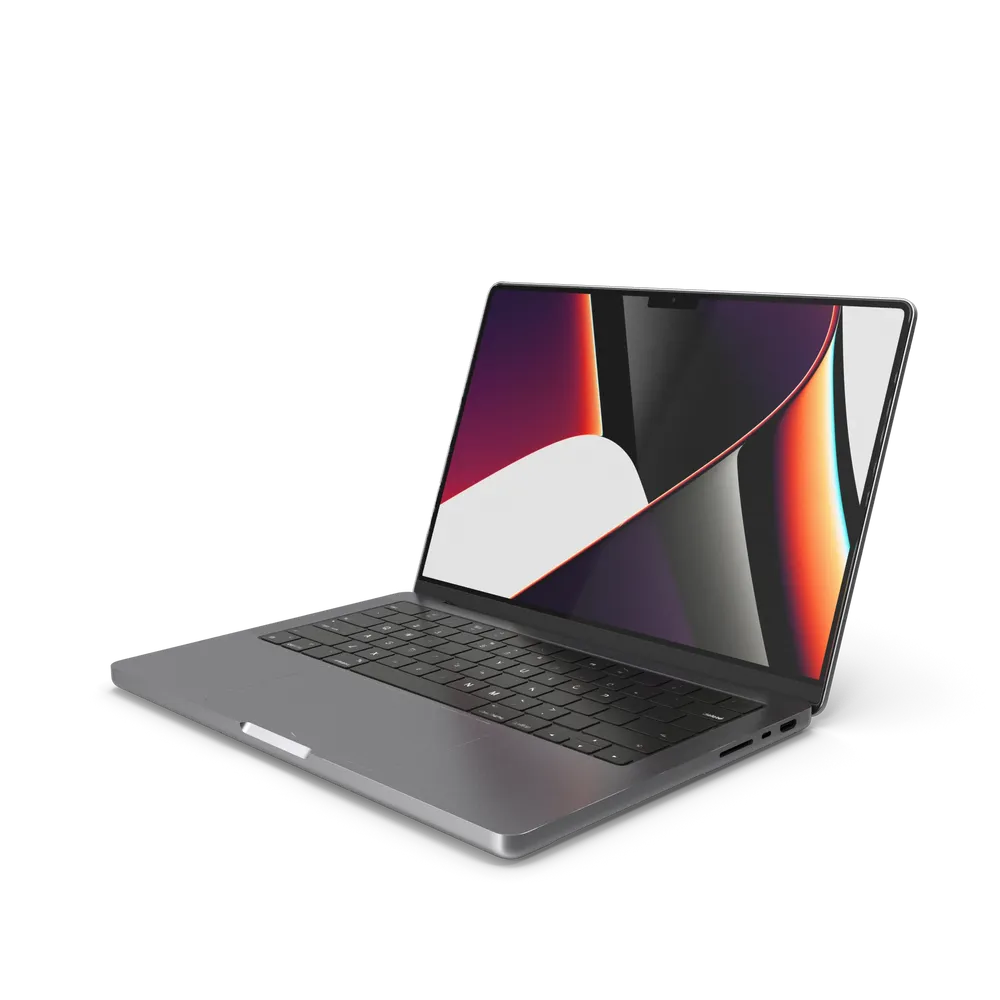 14-Zoll-Pro-Laptop – Space Grau – Ansicht 3