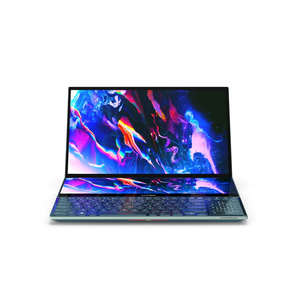 Dual-Screen-Laptop für Kreative